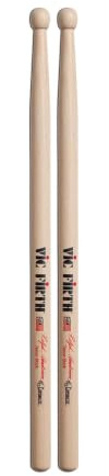 VIC FIRTH RHTS Drum-Stick 5A American Classic-Serie, Hickory,Wood-Tip