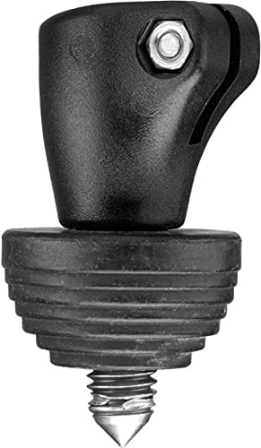 Manfrotto 449SP2 Gummi/Edelstahl-Spike-Fuß für das Einbeinstativ aus Kohlefaser 3449
