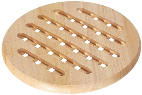 Cosy & Trendy 818172 Sottopentola in Legno Naturale, Diametro 19,5 cm