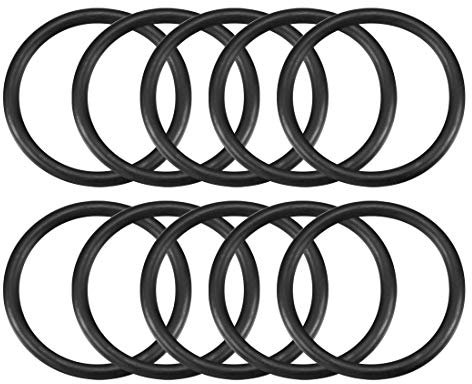 sourcing map Joint Torique 55mm OD 45mm ID 5mm Largeur Métrique Nitrile Caoutchouc Joint Étanchéité Paquet de 10