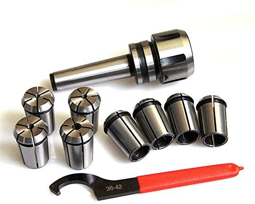 KATSU MT3 Federzangen-Set, 8-teilig, 4-16 mm, Präzisions-Adapter, Verlängerung für CNC-Graviermaschine und Fräsdrehwerkzeug 11023032