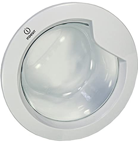 Indesit – Hublot completo con tirador de puerta para Lava secadora Indesit – bvmpièces
