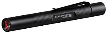 Ledlenser P4X, Stiftlampe, ultraleicht, Befestigungsclip, 20h Laufzeit , 120 Lumen, 80m Leuchtweite, batteriebetrieben,