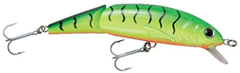 Abu Garcia Tormentor Jointed Flytande Bete, Finns I Flera Storlekar, För Sötvattensrovdjur Som Öring, Gädda, Abborre, Gös Och Lax, Verklighetstrogen Action Och Livfulla Färger, Tiger 11 Cm