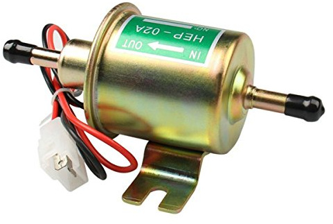 Bomba de combustible universal HEP-02A, para gasolina y diésel (12 V/24 V), de Holdlebe.