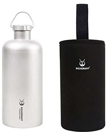 SILVERANT - Cuchara de titanio para cuchillos y tenedores, ultraligera, juego de cubiertos