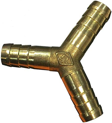 KANANA Y, T-distributör 12 mm, 16 mm, 19 mm trädgårdsslang slangkontakt (VGS), diameter: Y form 16 mm