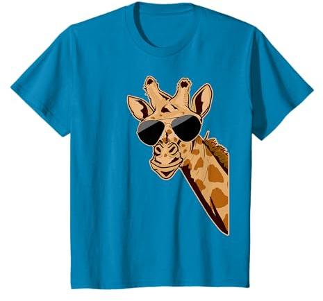 Zoo girafe animal - cadeau safari de gardien de zoo savane T-Shirt