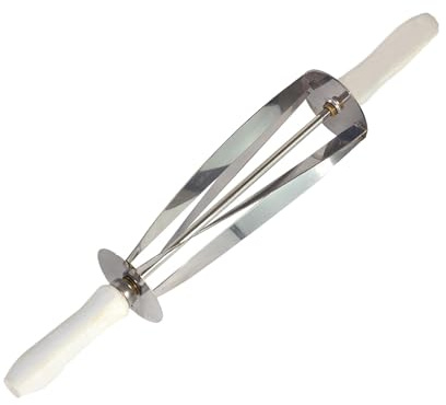 YWJLQH Croissant Cutter Bread Cutter Rolling Knife Kitchen Easy to Use Home Croissant Roller Slices Bread Wheel Pastry Knife, Large