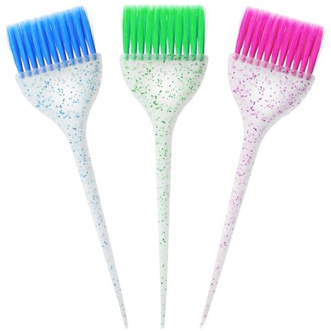 3 Stück Haarfärbeset Haarfärbe Bürste Friseur Bürste Pinsel Haare Färben Haarfarbe Pinsel Haarfärbepinsel Färbepinsel Haare Haarfarbe Zubehör Applikator Werkzeuge Für Auftragen Haarfarbe