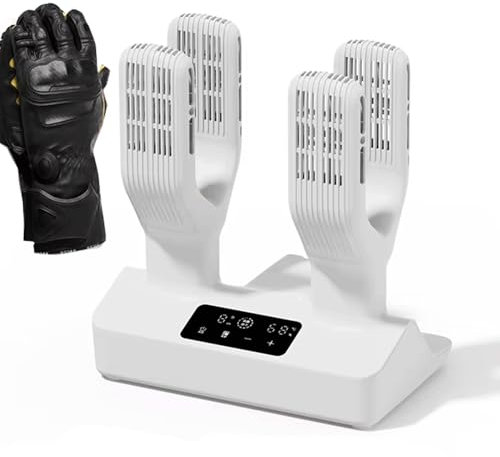 SUCRFXJ Portable Glove Heater Dryer For Football, Electric Shoe Boot Dryer, Glove Dryer & Boot Warmer with Adjustable Temperature and Timer, Quick Drying for Shoes, Gloves, Hats, Socks, Ski Boots