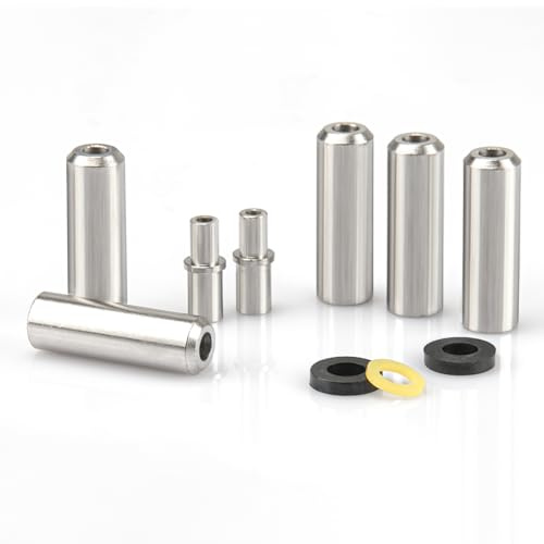 Medium Steel Nozzle Combo Pack Compatible with Siphon Sandblasting Guns, Siphon Sand Blast Gun Nozzle Tip Parts Enhance Sandblasting Power & Boost Efficiency, Providing a Superior Performance Upgrade