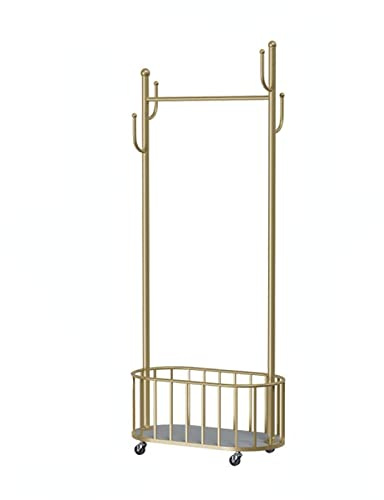 Porte-manteau cactus avec rangement mobile idéal pour chambre à coucher, bureau ou couloir