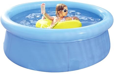 Arroopu Piscina gonfiabile, grande piscina gonfiabile | Vasca gonfiabile riutilizzabile Blow Up Pool | Parco giochi per la vasca gonfiato multiuso per interno esterno