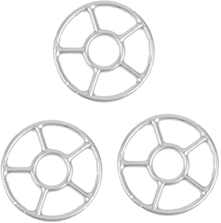 TOPBATHY 3 Pièces Support Pour Casserole De Lait Accessoires Chauffage Soutien Recharge Cuisinier Porte-pot Haut Réservoir Expresso Doublures Grilles Poêle Alliage De Zinc Silver
