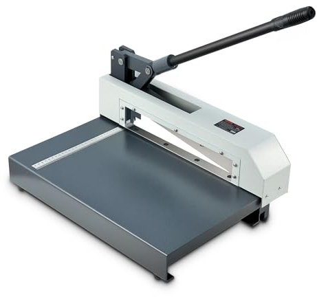 VEVOR Cisaille à Tôle à Guillotine Manuelle 305 mm, Cisaille à Plaques Métalliques, avec Cadre en Acier Massif, Outil de Coupe pour Découpe de Circuits Imprimés, Aluminium, Acier, Cuivre, Plastique