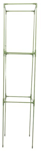 HOODANCOS Supporto per Piante Rampicanti Quadrato in Traliccio Pomodoro e Cetriolo Resistente per Orto e Giardino Montaggio Rapido Senza Attrezzi Struttura Robusta e Duratura per Verdure e