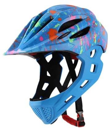 POXZSFX Casco da bici da corsa per bambini, traspirante, regolabile, ammortizzante, leggero, comodo, accessorio per bicicletta. Casco da bicicletta per bambini, traspirante.