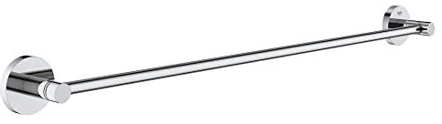 GROHE Essentials - Badetuchhalter (Material: Metall, 600mm, zum bohren oder kleben), chrom, 40366001