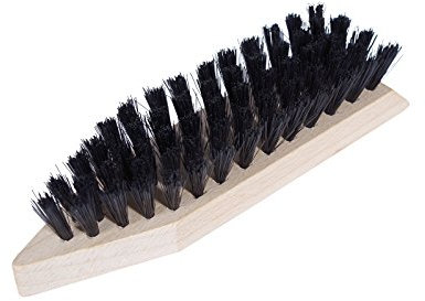 Kaps Spazzola per Scarpe di Alta Qualità Migliore Spazzola per Pulire le Scarpe dal Fango - Setole Sintetiche - Immancabile nel Set di Pulizia per le Tue Scarpe