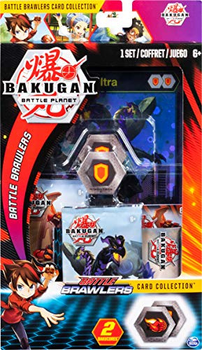 BAKUGAN Deluxe Battle Brawlers Kartensammlung mit Jumbo Foil Nillious Ultra Karte, ab 6 Jahren