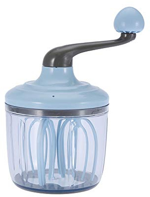 Batteur à oeufs manuel Fdit, fouet à crème aux oeufs à la main Batteur à oeufs multifonctionnel Outil de cuisine pratique 1100mL
