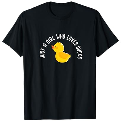 Solo una chica que ama los patos I Lindo amante de los patos Camiseta