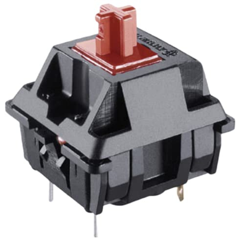 Pack de Switches Cherry MX pour Claviers Mécaniques | Plate Mounted | MX1AL1NN (Cherry Red, 65 Pcs)