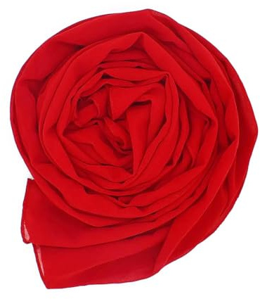 WANSSY® moderner Chiffonschal lang Schal Tuch elegant alltäglich geeignet für Mode Freizeit Partys in verschiedenen Farben