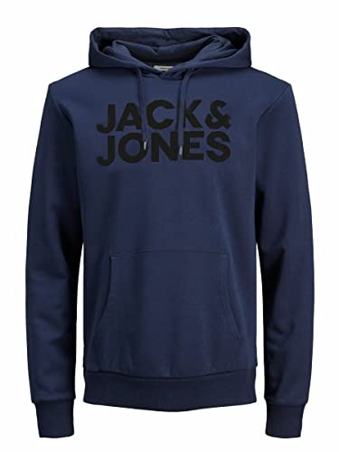 JACK & JONES Felpa con Logo Hoodie, XXL
