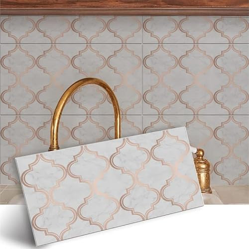 Fliesenaufkleber Geometrie Grauem Marmor Klebefliesen Pvc Deko Mosaikfliesen Wasserdicht Und Ölbeständig Küchenrückwand Folie Fliesenaufkleber Bad Klebefolie Leicht Zu Reinigen 24 Stück/15x30cm