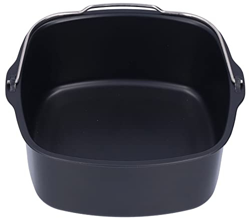 Accessori per Friggitrice per Stampi per Torte per HD9925 HD9860 HD9905 01, Friggitrice Ad Aria, Teglia per Pizza e Contenitore per Torte, Lavabile in Lavastoviglie, per (18 cm)