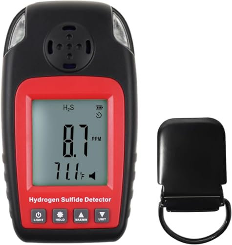 Detector de sulfuro de hidrógeno Detector de Gas y Alarma Electrónico H2S H2S HGYS Monitor