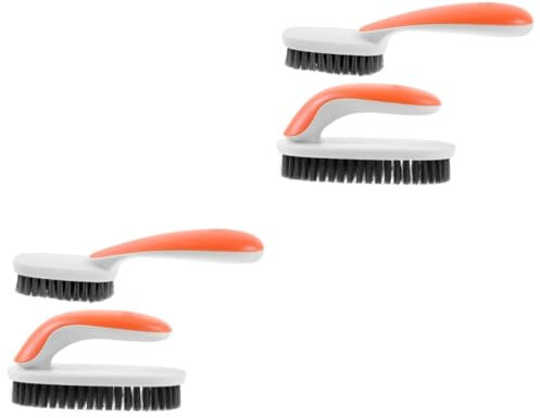 Cabilock 2 Sätze Wäschebürste mit weichen Borsten reinigungsbürste küche Waschbürste Shoe clean haushaltsbürste Scheuerbürste für Flecken Nagellack GOO Schuhe schrubben Schuhputzbürste Abs