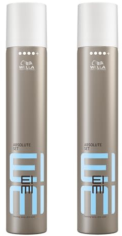 Wella EIMI Absolute Set Haarlack – Fixing Spray für extra starken Halt mit Anti Frizz Wirkung – mit UV-Schutz-Formel und Schutz vor Feuchtigkeit und Hitze
