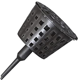 TOYANDONA 50 Pièces Boîte à Engrais Plastique Couvercle pour Bonsai Plantes Conteneur Pratique pour Engrais de Jardinage Noir