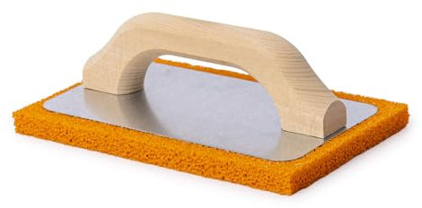 PENNELLIFICIO 2000 | Frattazzo Professionale con Spugna Rettangolare Morbida, per Stesura di Intonaco e Rasatura, Misura 21 cm x 14 cm, Made in Italy