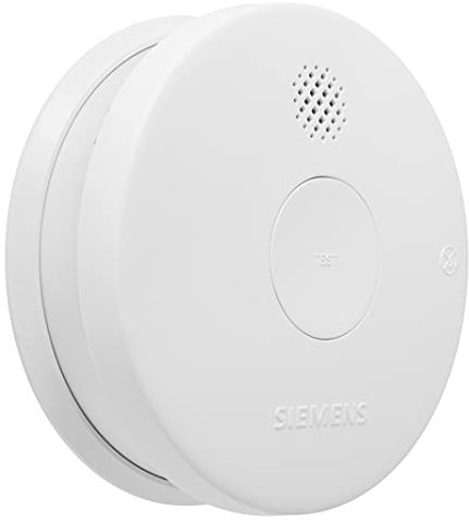 SIEMENS - Détecteur de fumée NF Autonomie 5 Ans et Garantie 3 Ans Delta Reflex 5TC1292-6