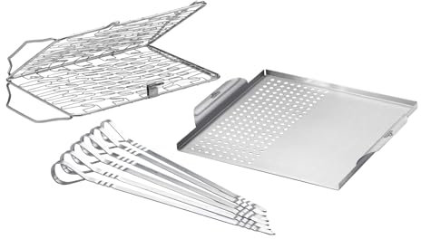 Napoleon Starter Kit für Seafood-Liebhaber, 8-teilig, silber, 33.5 x 18 x 22 cm, 1 ml, 90003