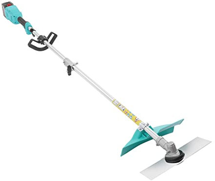 24 V / 6 Ah batería de litio cortacésped eléctrico cortacésped de jardín inalámbrico con ruedas reposabrazos 1300 W potencia del motor