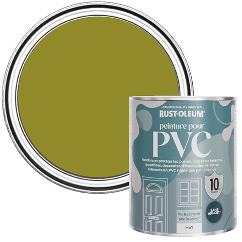 Rust-Oleum Green uPVC Door and Window Paint In Matt Finish - Pickled Olive 750ml