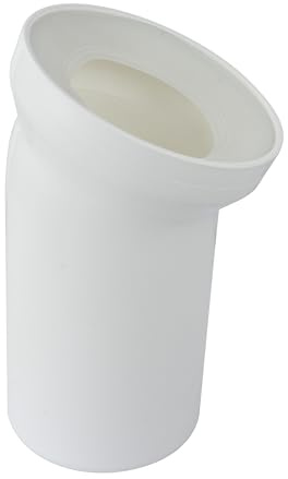 WC Anschlussbogen Ablaufrohr Verbindungsstück Winkel Abflussbogen Ø110mm 22°