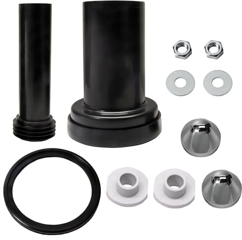 PuritySage Wall Hung Toilet Water Tank Pipe Connector Set for Geberit 152.404.46.1,Toilet & Bidet Replacement Parts for In-Wall Toilet Tank with PP Material,Easy Installation