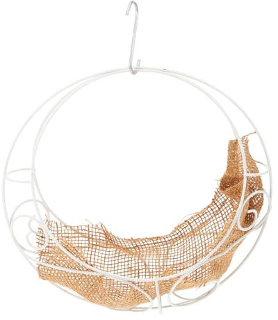 BESPORTBLE Panier De Fleurs Fer avec Design Lune Support Décoratif pour Plantes Intérieur Et Balcon pour Décoration De Table Et Espaces Extérieurs