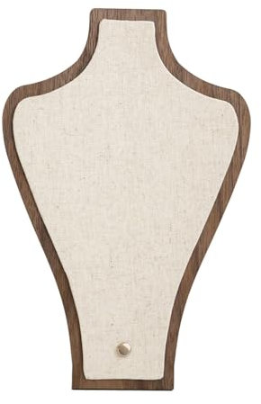 Schublade mit Holzschmuck, Schaufensterpuppenständer aus Holz for Halsketten, Aufbewahrungshalter for Halsketten mit Anhänger, Organizer for Schmuckbüsten, Schaufenster for Garderobentische, Schmuckst