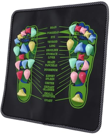 Ipetboom Tappetino in Pietra Per Riflessologia Tappetino Per Agopressione Gambe
