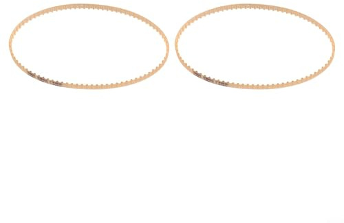 Micpointik Lot de 2 courroies d'entraînement pour robot de piscine, 83 dents de rechange en plastique pour modèles 3302 A3302PK T2 T4 Junior Classic Turbo, accessoire durable pour optimiser les