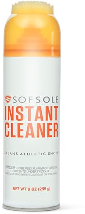 Sof Sole Instant Cleaner Foaming Stain Remover för atletisk Shoes, 250 ml