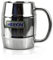 HEECN® Jarra Cerveza Acero Inoxidable - Vaso Cerveza Acero - Taza de Cerveza para Camping - Jarras de Cerveza de Metal - Cerveza Fria - Vaso Termico - Doble Pared 40cl HESS-003