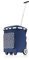reisenthel carrycruiser plus - Carrello Spesa con Scomparto Termico, Telaio in Alluminio, Tracolla e Tasca Interna Rimovibile, Materiale Riciclato Idrorepellente, 46 L, Fantasia Signature Navy